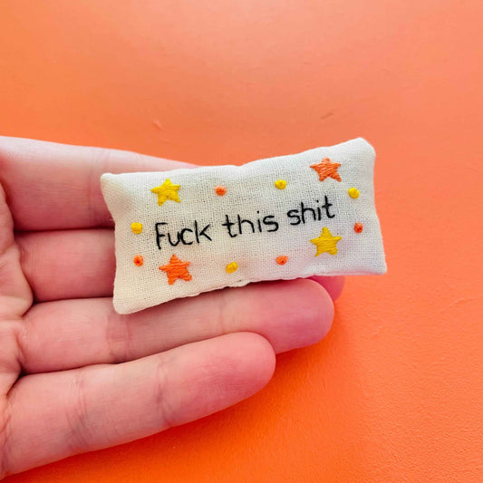 ‘Fuck this shit’ Pocket profanity- Stars or Flowers