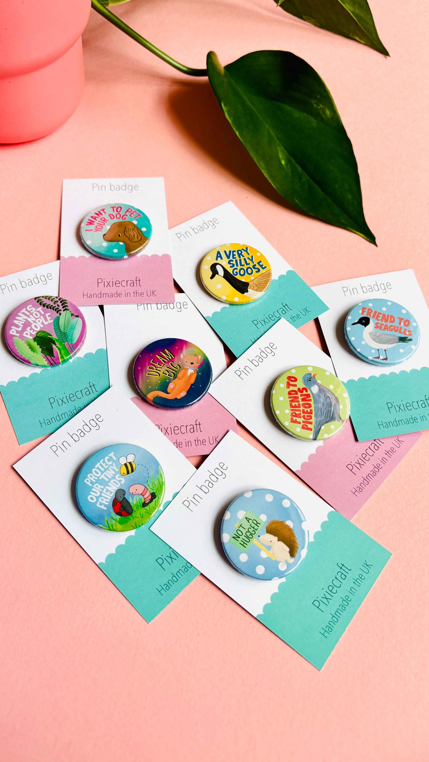 Maker of Lovely Things – Handmade Artist Badge or Magnet