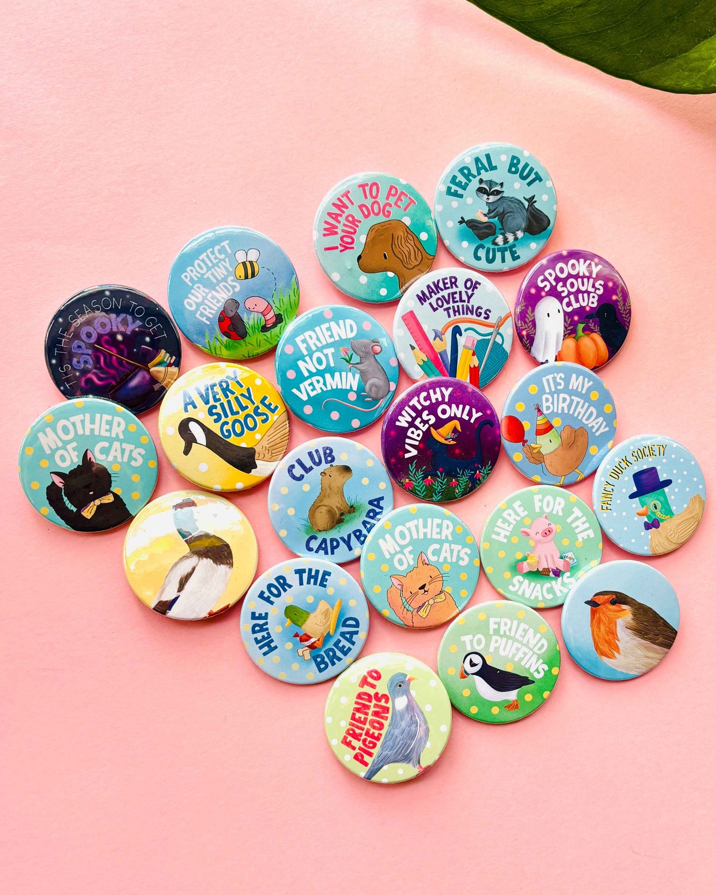 38mm Capybara Badge or Fridge Magnet