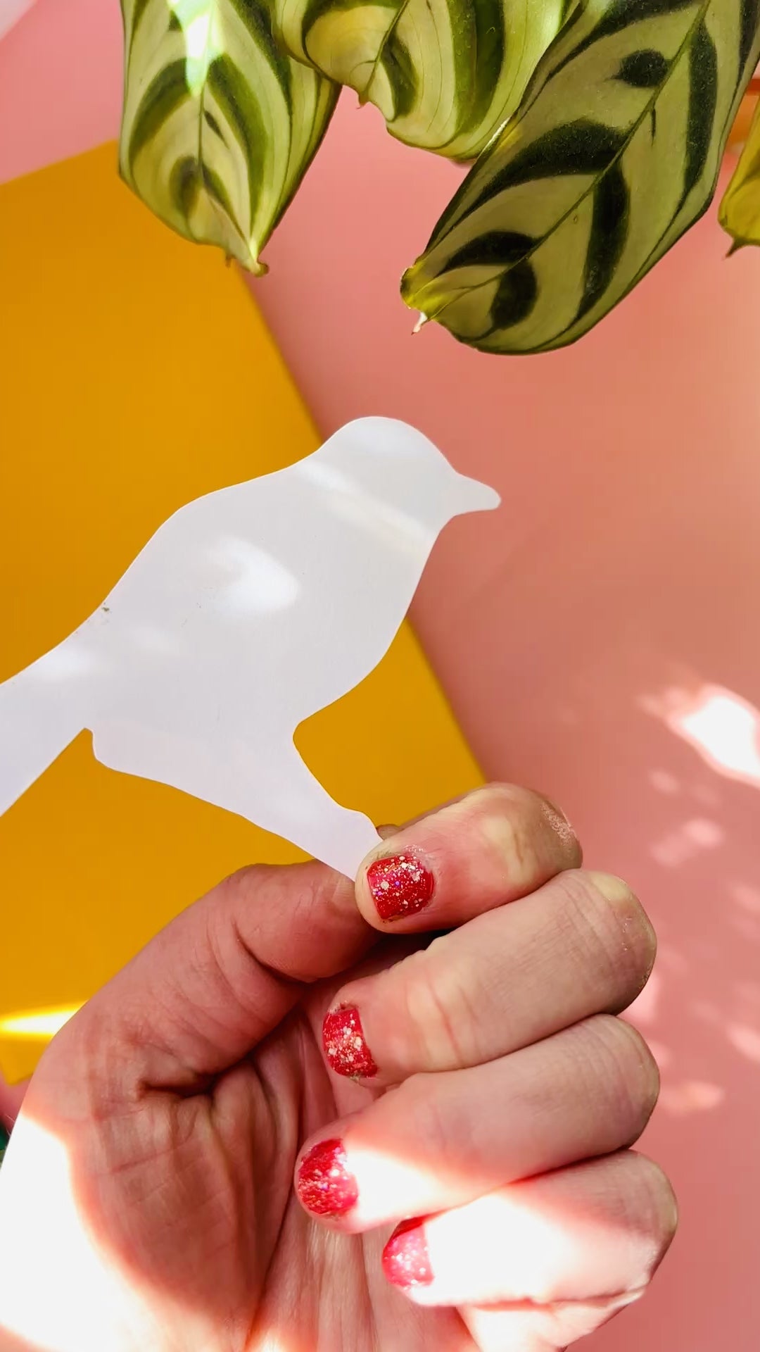 Blackbird vinyl sticker. Handmade waterproof sticker inspired by British wildlife. This cheeky vinyl decal features a beautiful illustrated blackbird and is perfect for personalised water bottles, laptops, bullet journals, scrapbooks, wall decals and more. Sticker measures approximately 10cm and has a matte finish.