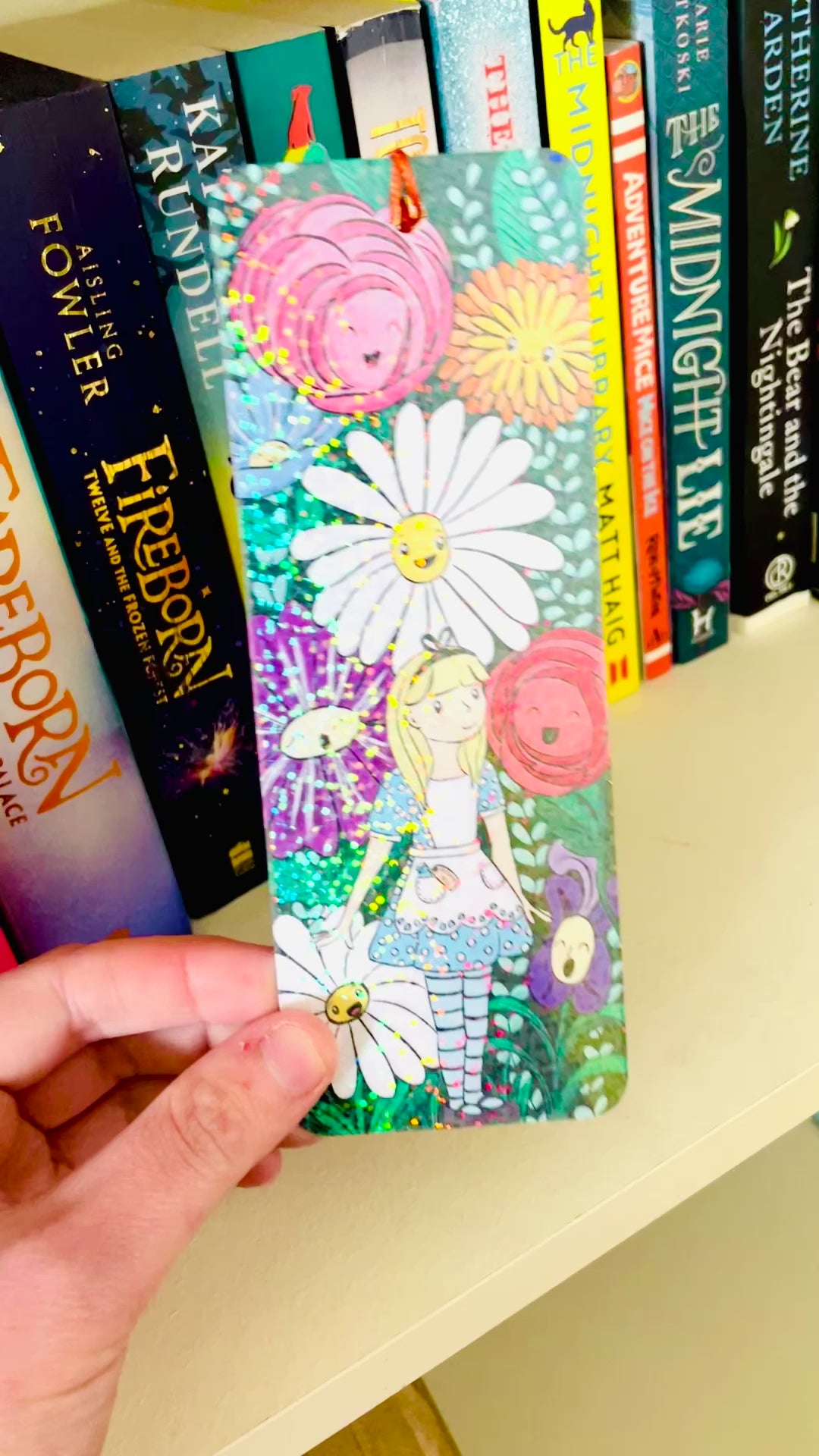 Alice in wonderland bookmark