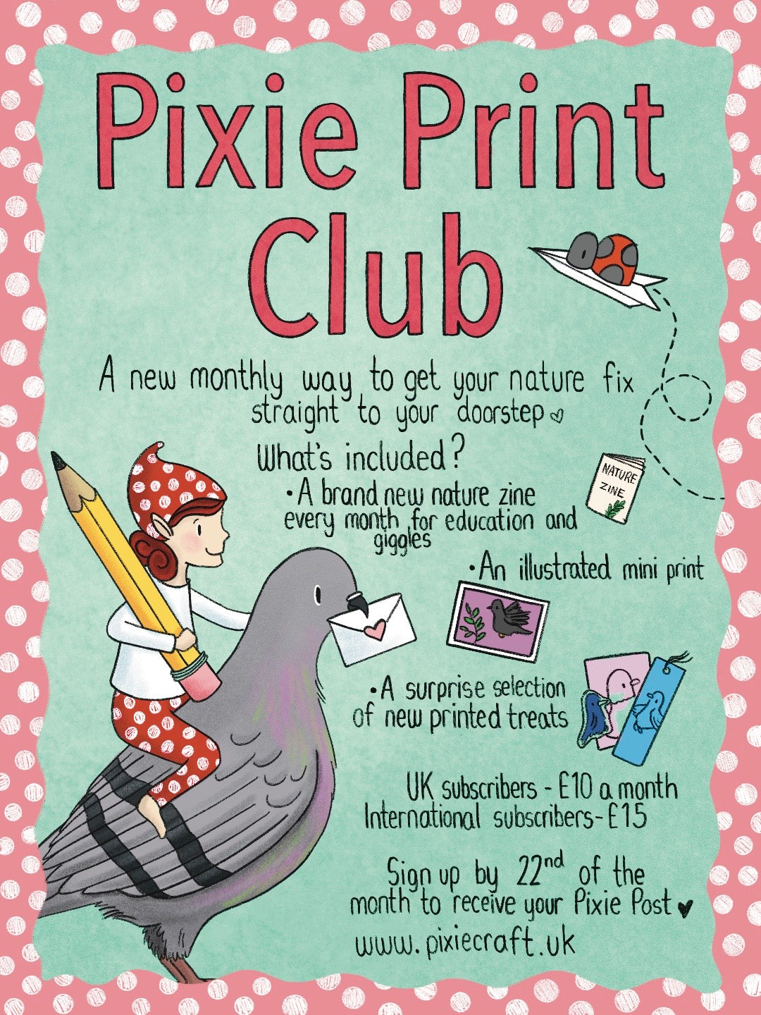 Join The Pixie Print Club