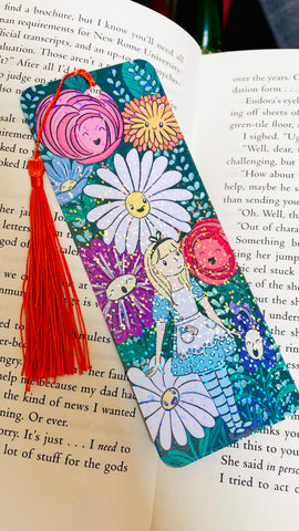 Alice in wonderland bookmark 