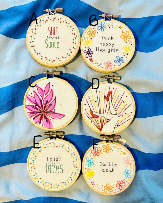 CLEARANCE 3 inch embroidery hoop