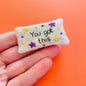 You are wanted/You got this Pocket calmer- Stars - Pixiecraft