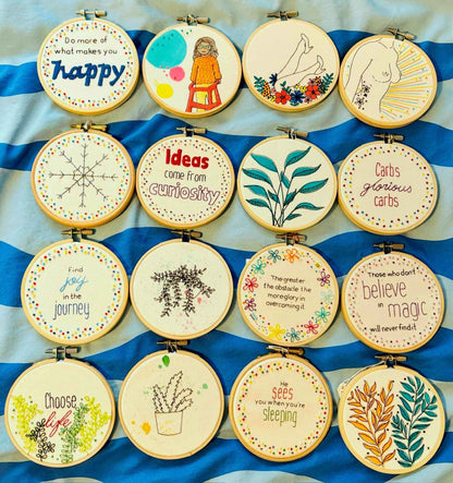 CLEARANCE 4 inch embroidery hoop