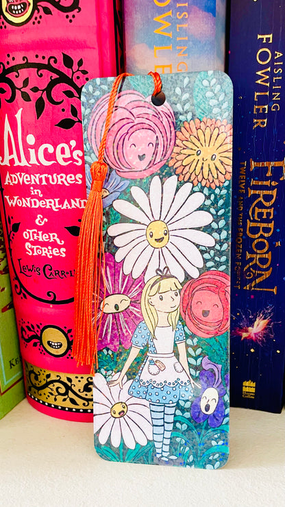 Alice in wonderland bookmark 