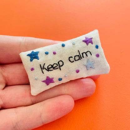 Keep Calm Pocket calmer- Stars - Pixiecraft