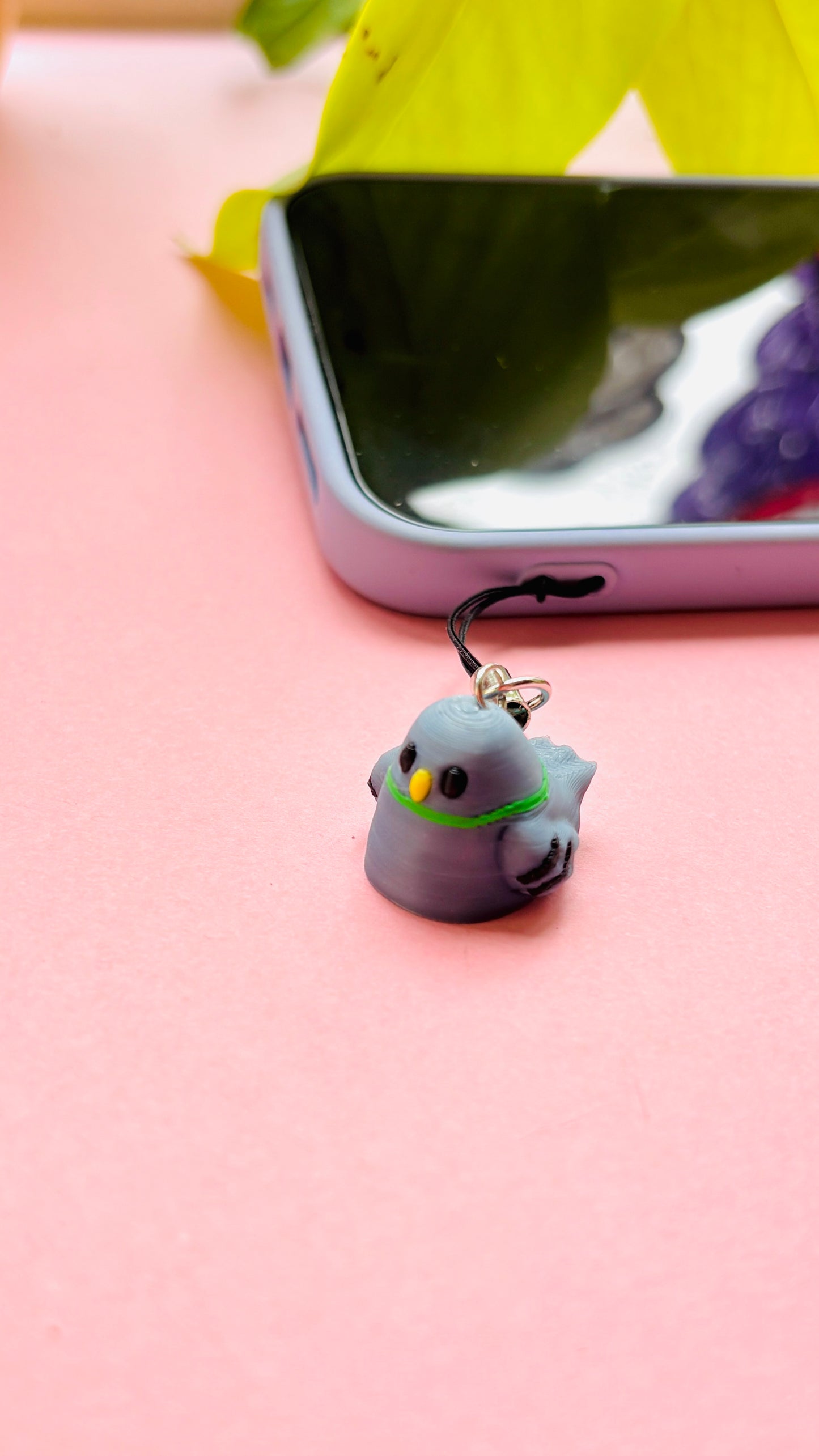 Pablo Pigeon Phone Charm- Original 3D Design
