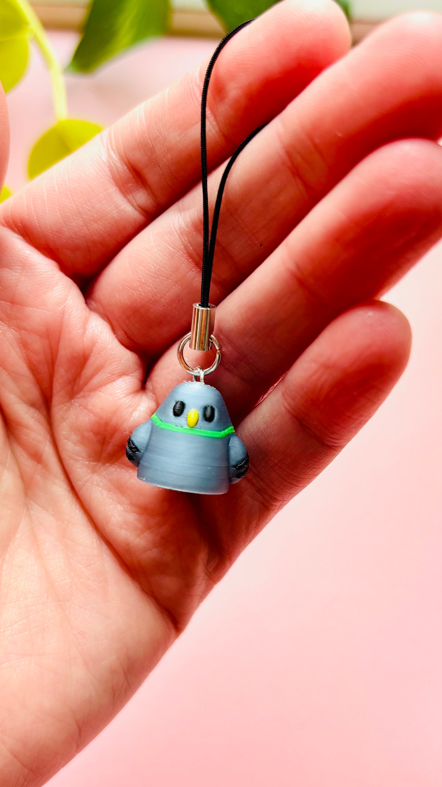 Pablo Pigeon Phone Charm- Original 3D Design