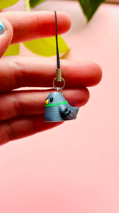 Pablo Pigeon Phone Charm- Original 3D Design