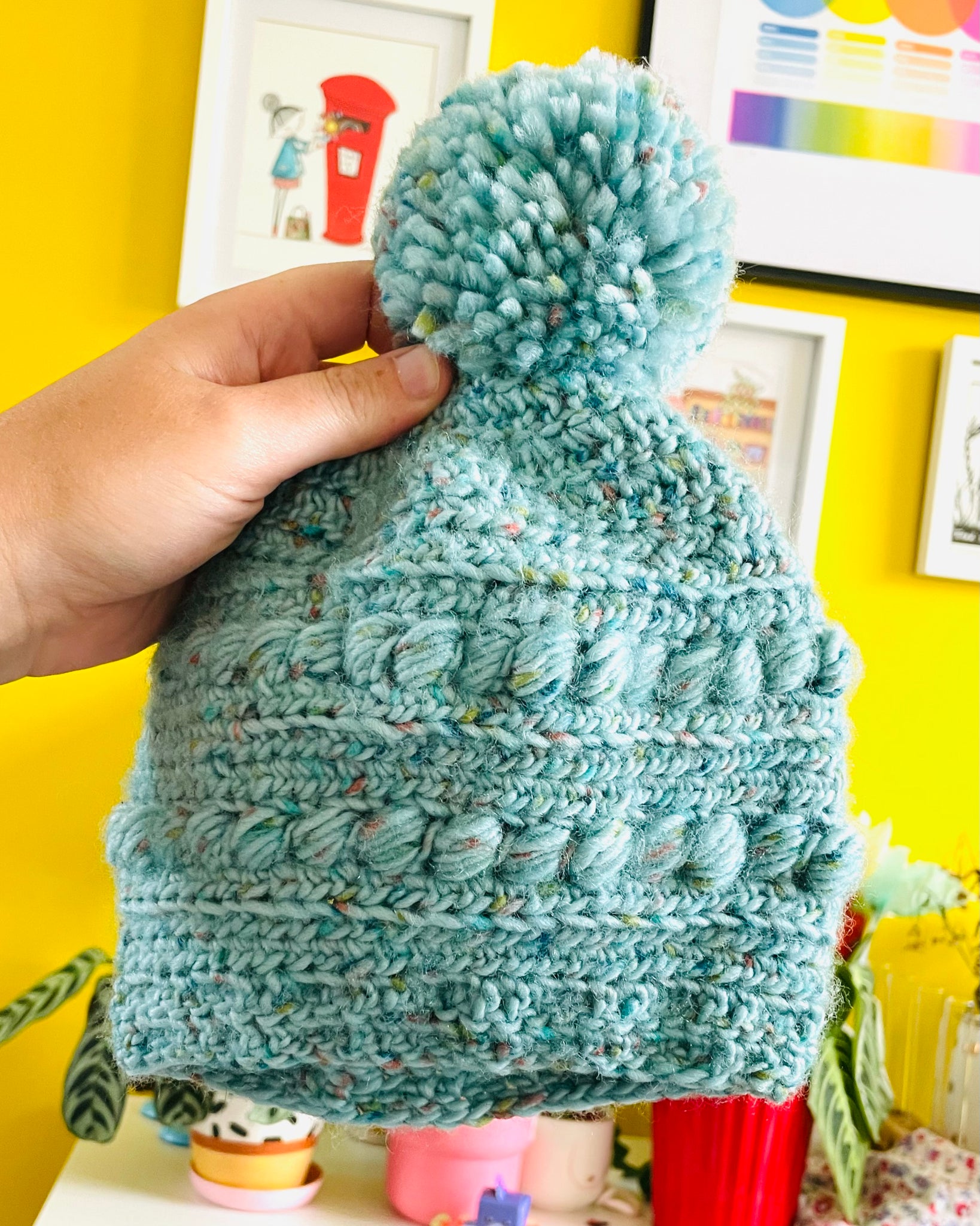 Toddler Crochet Hat (Last one)