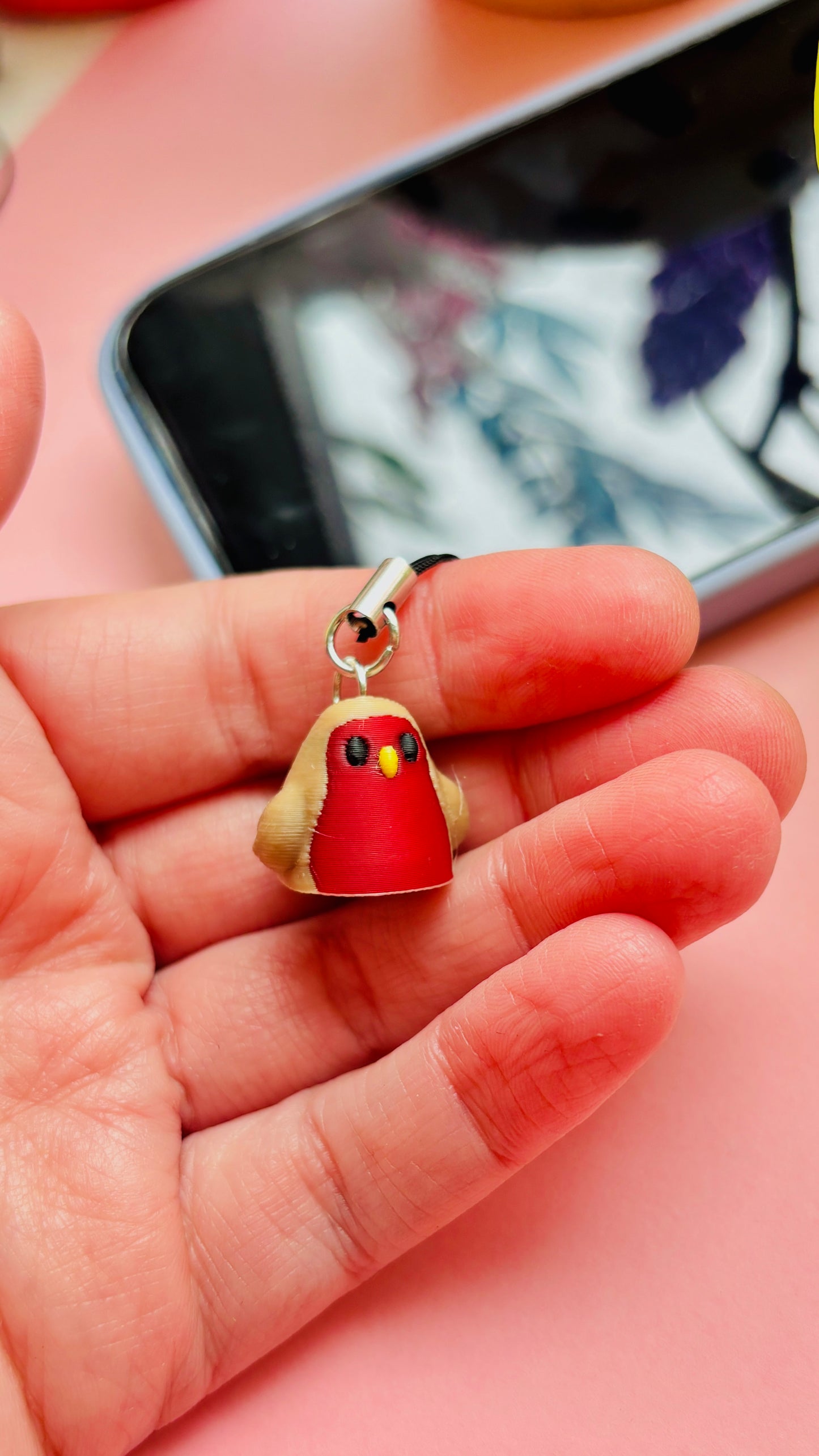 Rita Robin Phone Charm- Original 3D Design