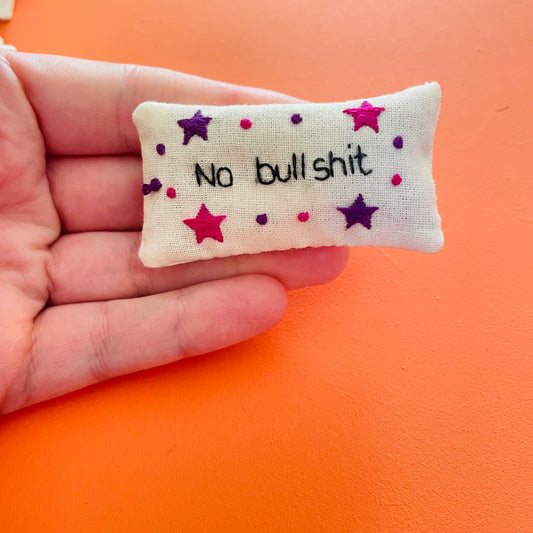 No bullshit/Oh Shit Pocket profanity- Stars