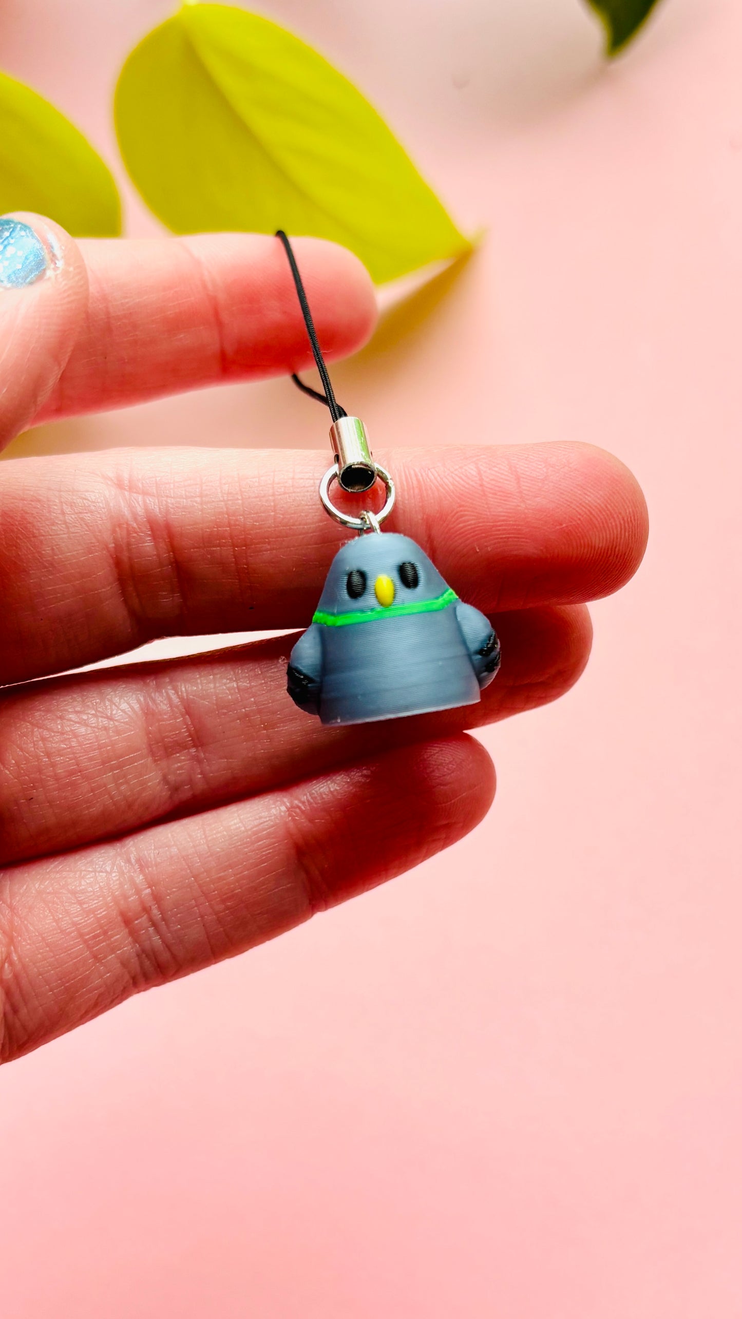 Pablo Pigeon Phone Charm- Original 3D Design