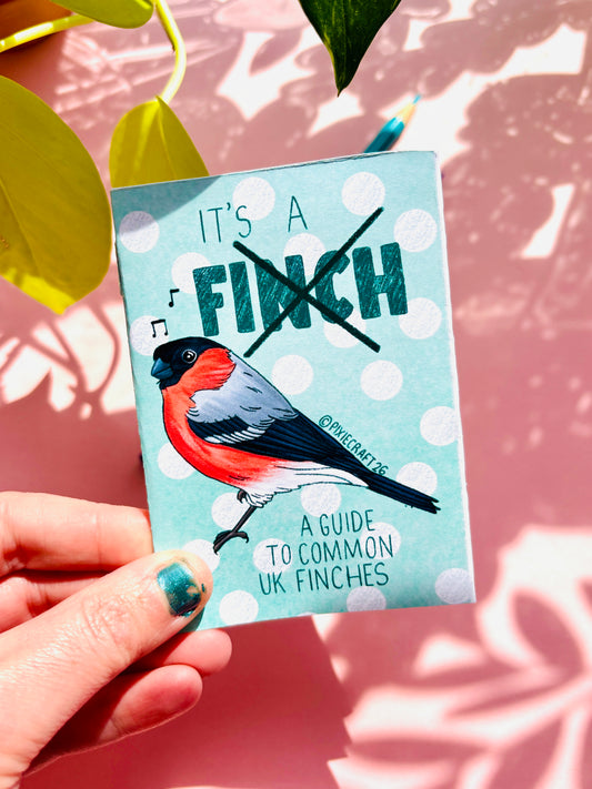 It’s not a finch zine- a funny guide to British birds