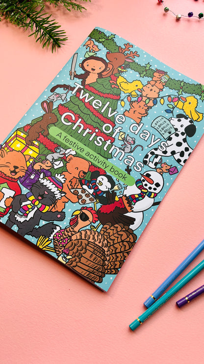Twelve days of Christmas: a festive activity book