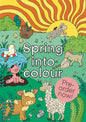 PRE-ORDER Spring into colour A4 colouring book