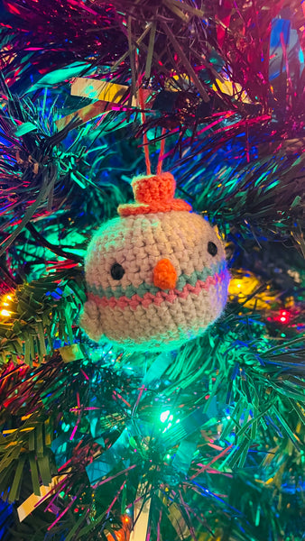 Pigeon Phil Christmas Bauble Friend