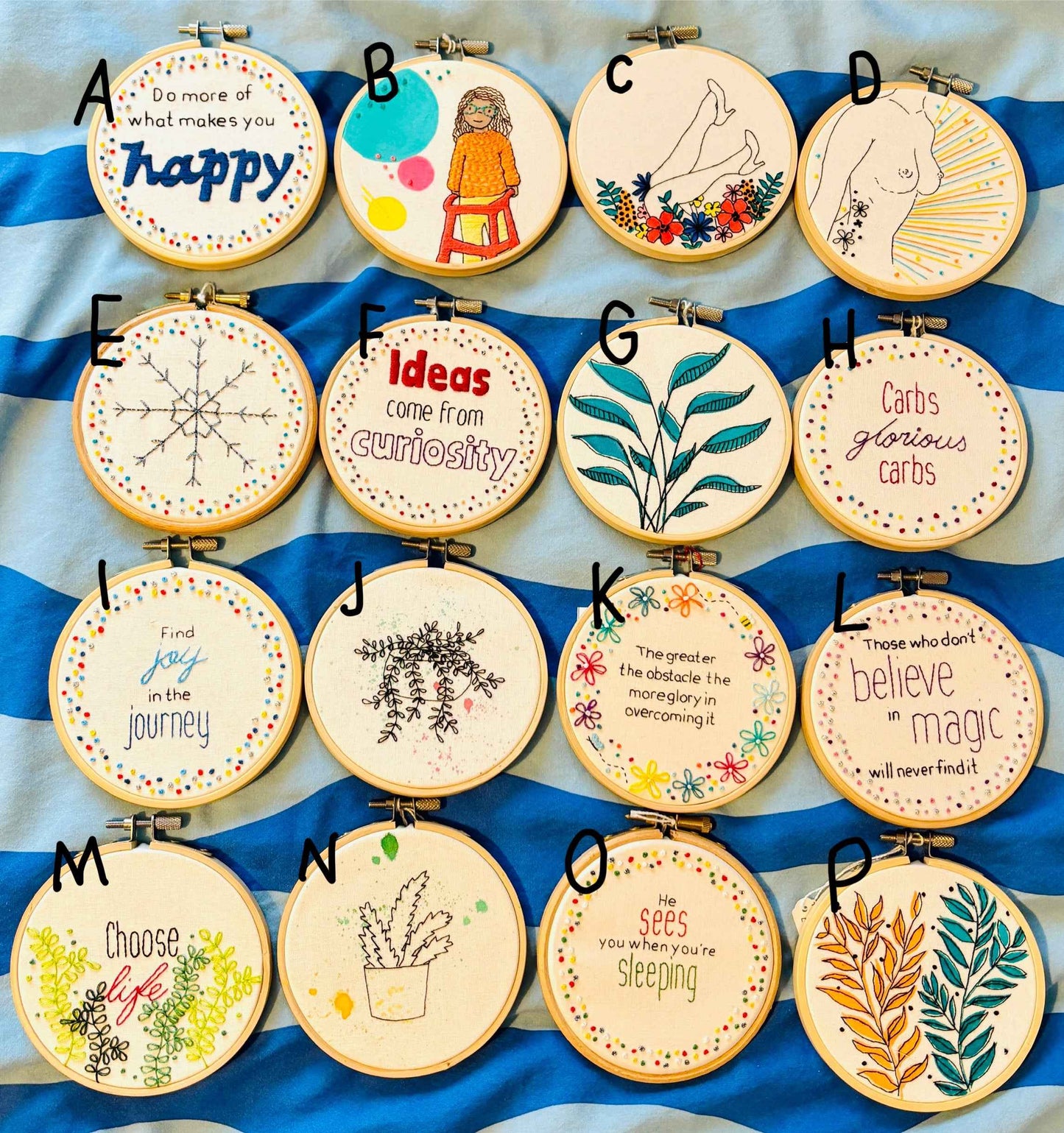 CLEARANCE 4 inch embroidery hoop