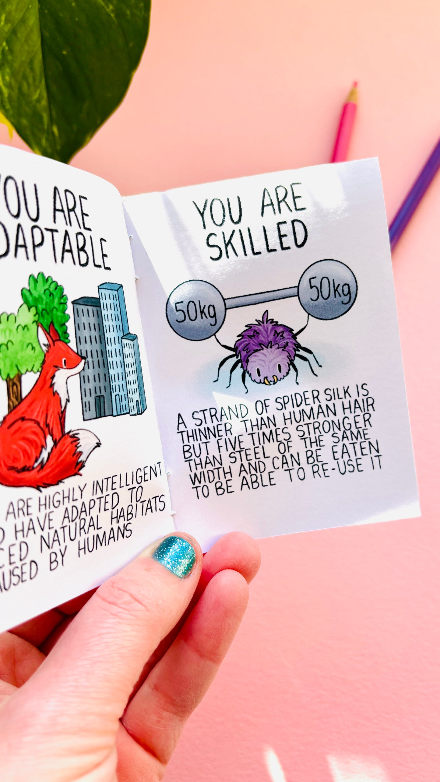 Affirmations for the Under Appreciated – Mini Animal Zine