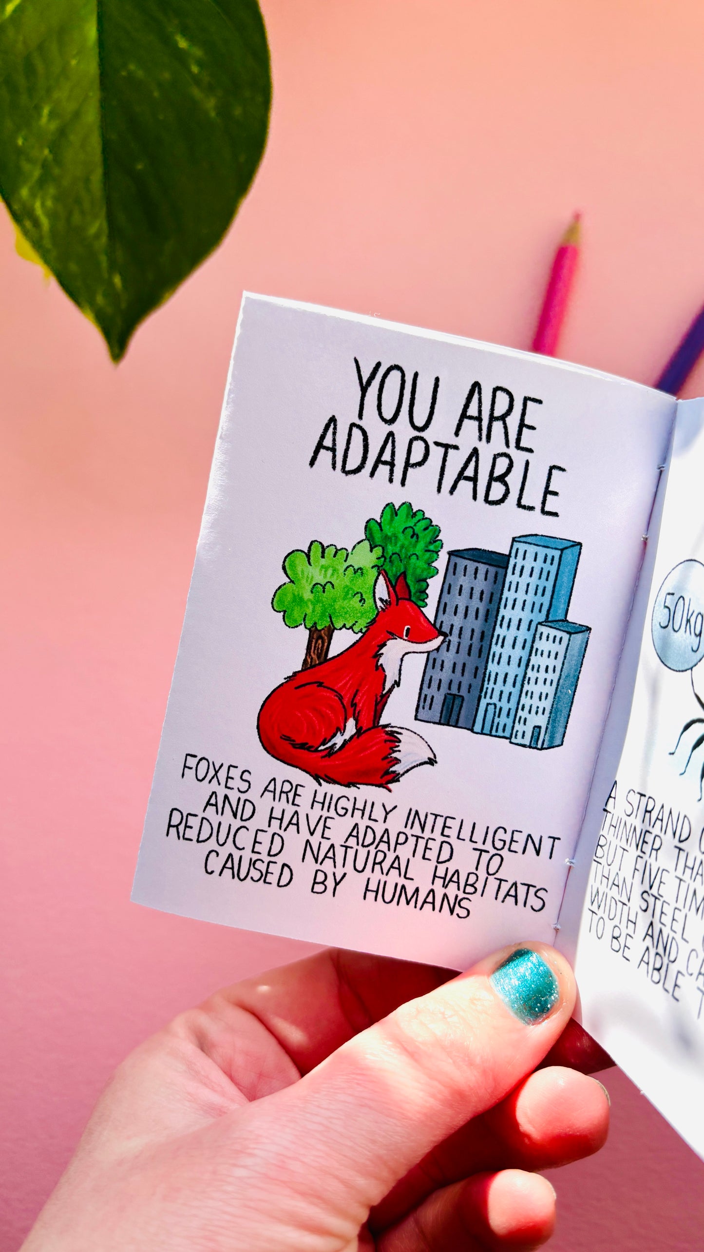 Affirmations for the Under Appreciated – Mini Animal Zine