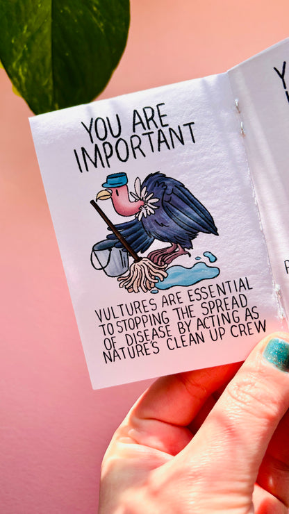 Affirmations for the Under Appreciated – Mini Animal Zine
