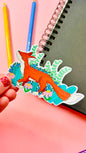 Spring Friends Hen or Fox Illustrated Vinyl Sticker - Pixiecraft