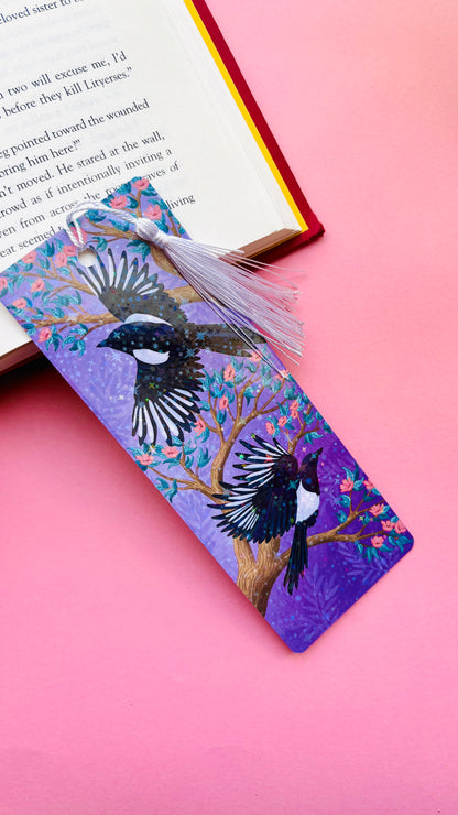 Magpie Gift Holographic Bookmark