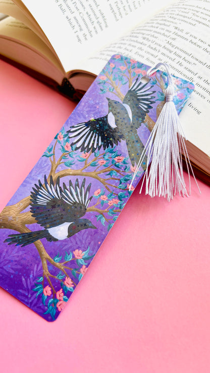 Magpie Gift Holographic Bookmark