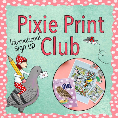 Pixie Print Club International Monthly Subscription