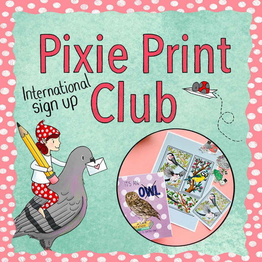 Pixie Print Club International Monthly Subscription