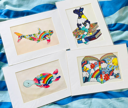 CLEARANCE Mounted Prints