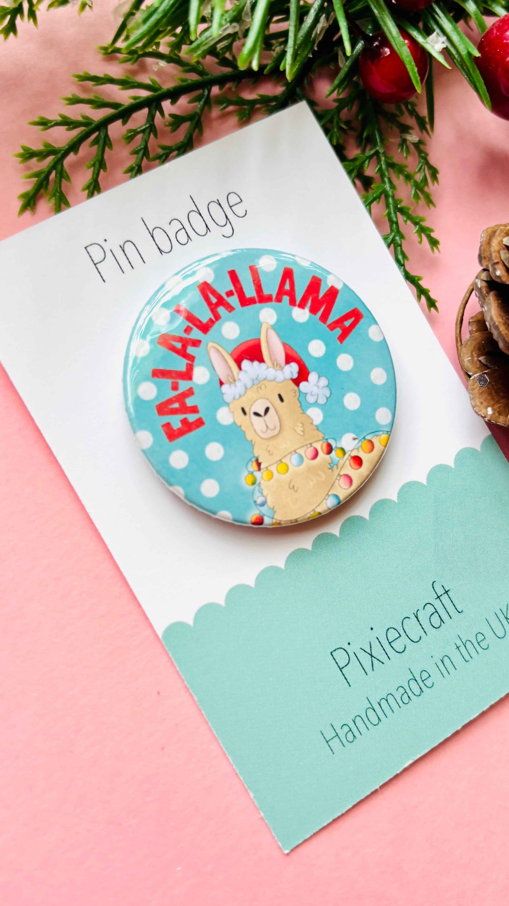 Funny Christmas Badges/Magnets Pick