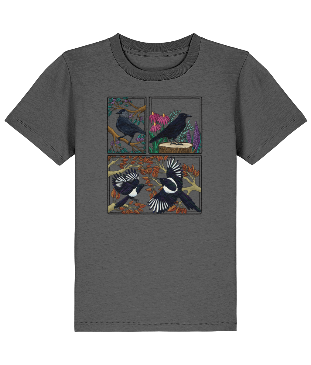 Corvids Kids Organic Cotton T-Shirt