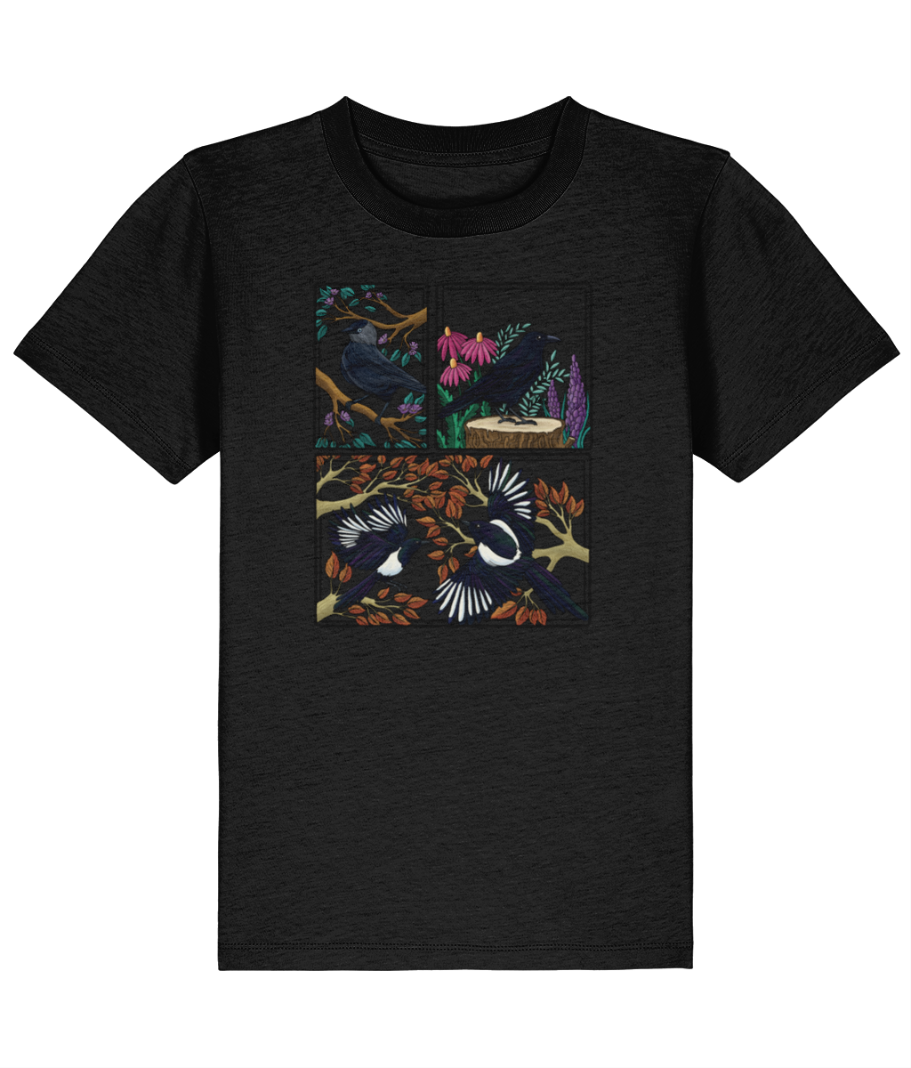 Corvids Kids Organic Cotton T-Shirt