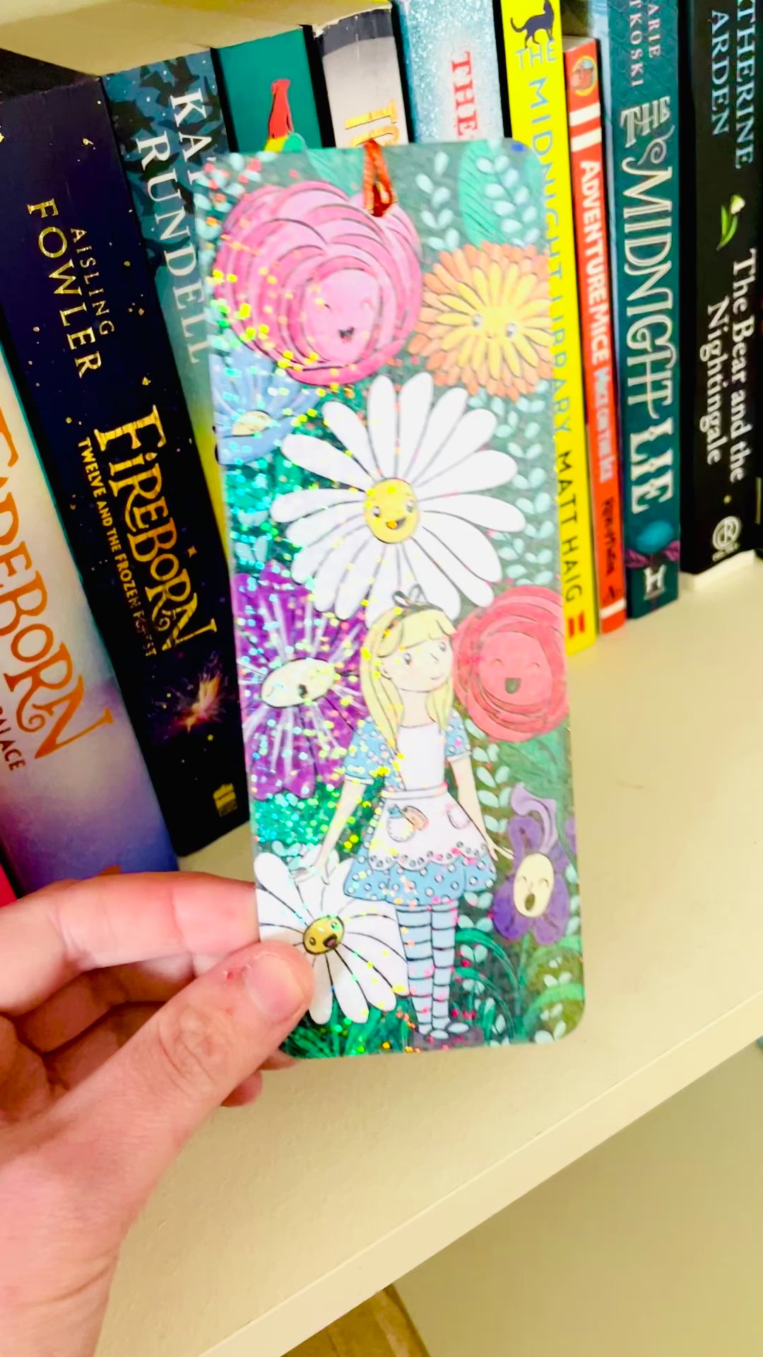 Alice in wonderland bookmark 